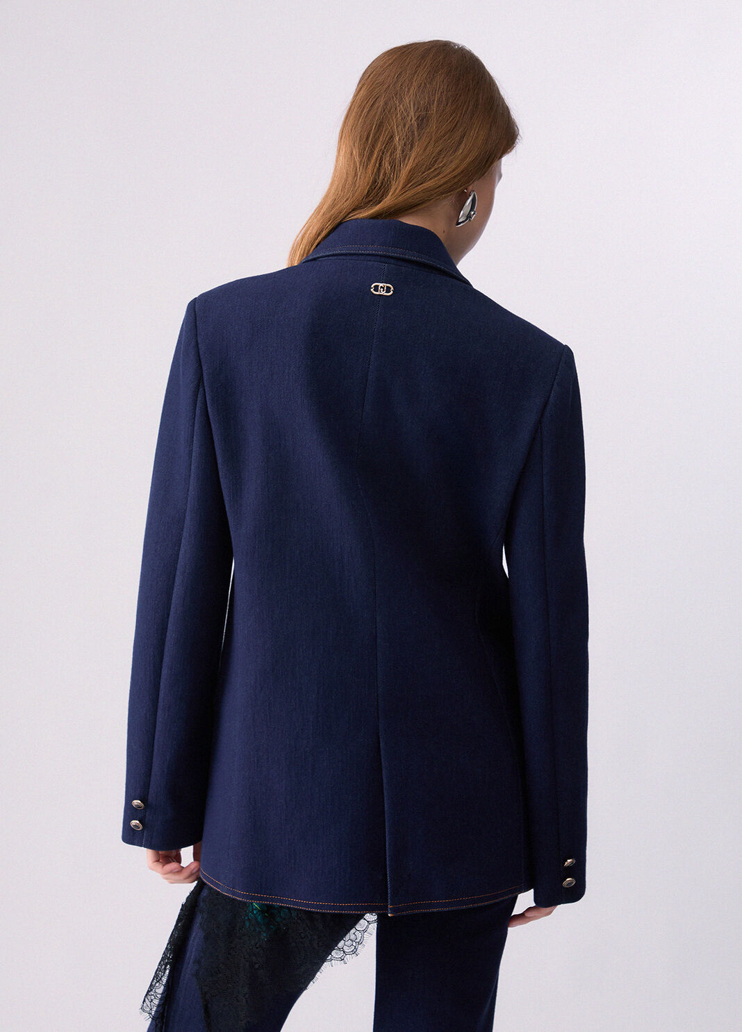 Blazer doppiopetto in denim Lavaggio normale Liu Jo - large image number 1
