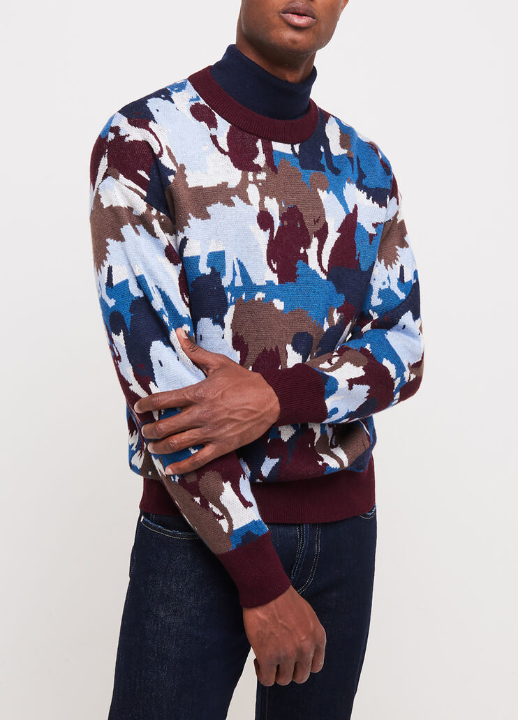 Jacquard-Pullover Mehrfarbig Liu Jo - large image number 0