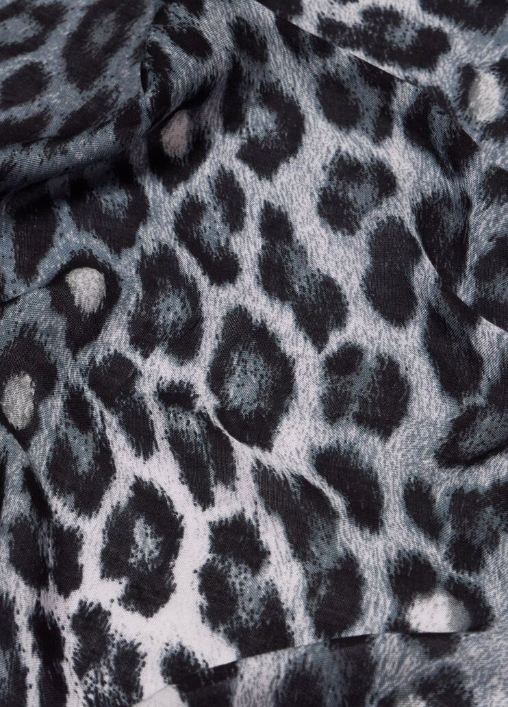 Stola im Animal-Print Wei&szlig; Liu Jo - medium