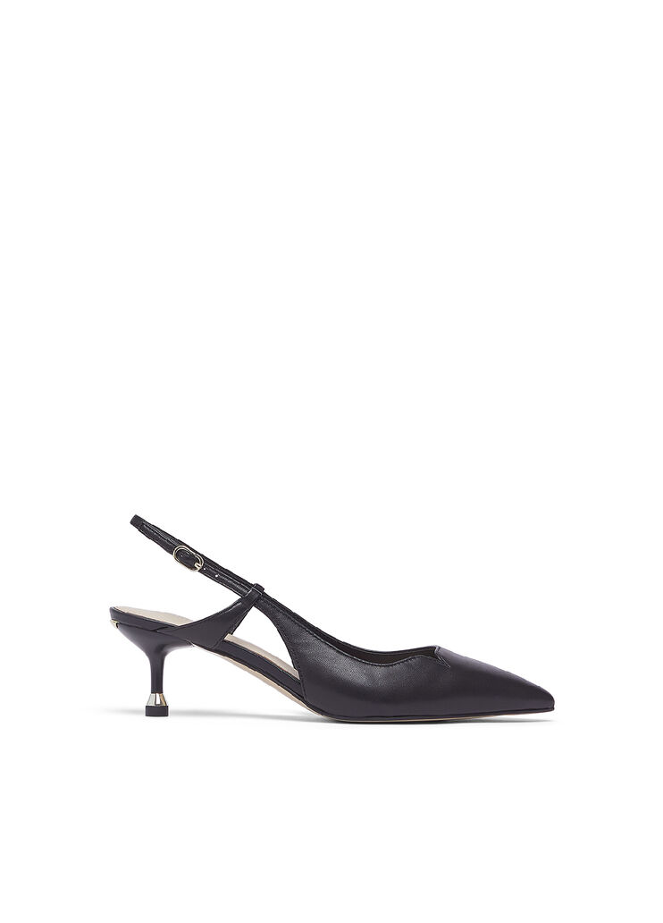 Slingpumps aus Nappaleder Schwarz Liu Jo - medium