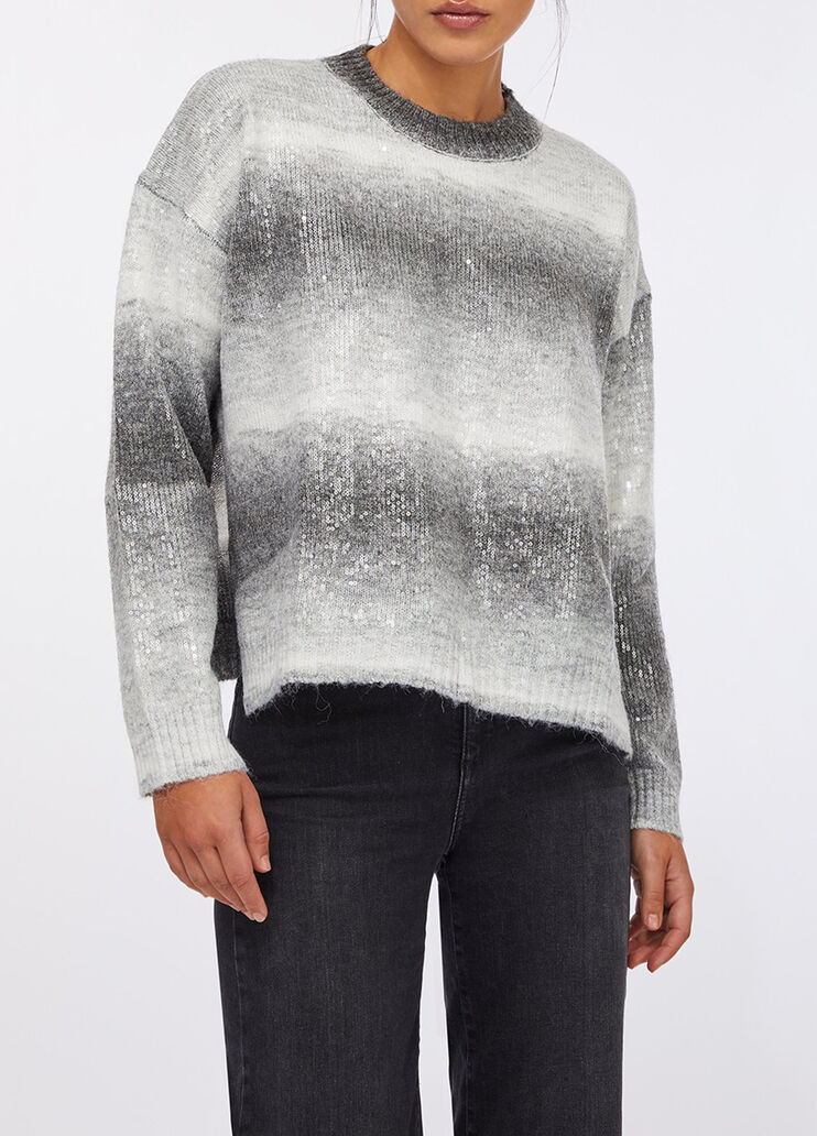 Punto con lentejuelas gris Liu Jo - medium