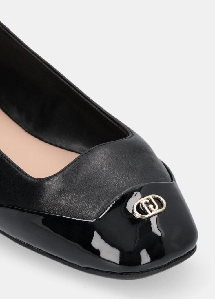 Nappa leather ballet flats black Liu Jo - large image number 5