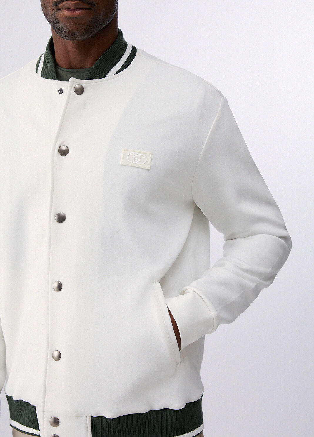 Neoprene sweatshirt tofu white Liu Jo - large image number 4