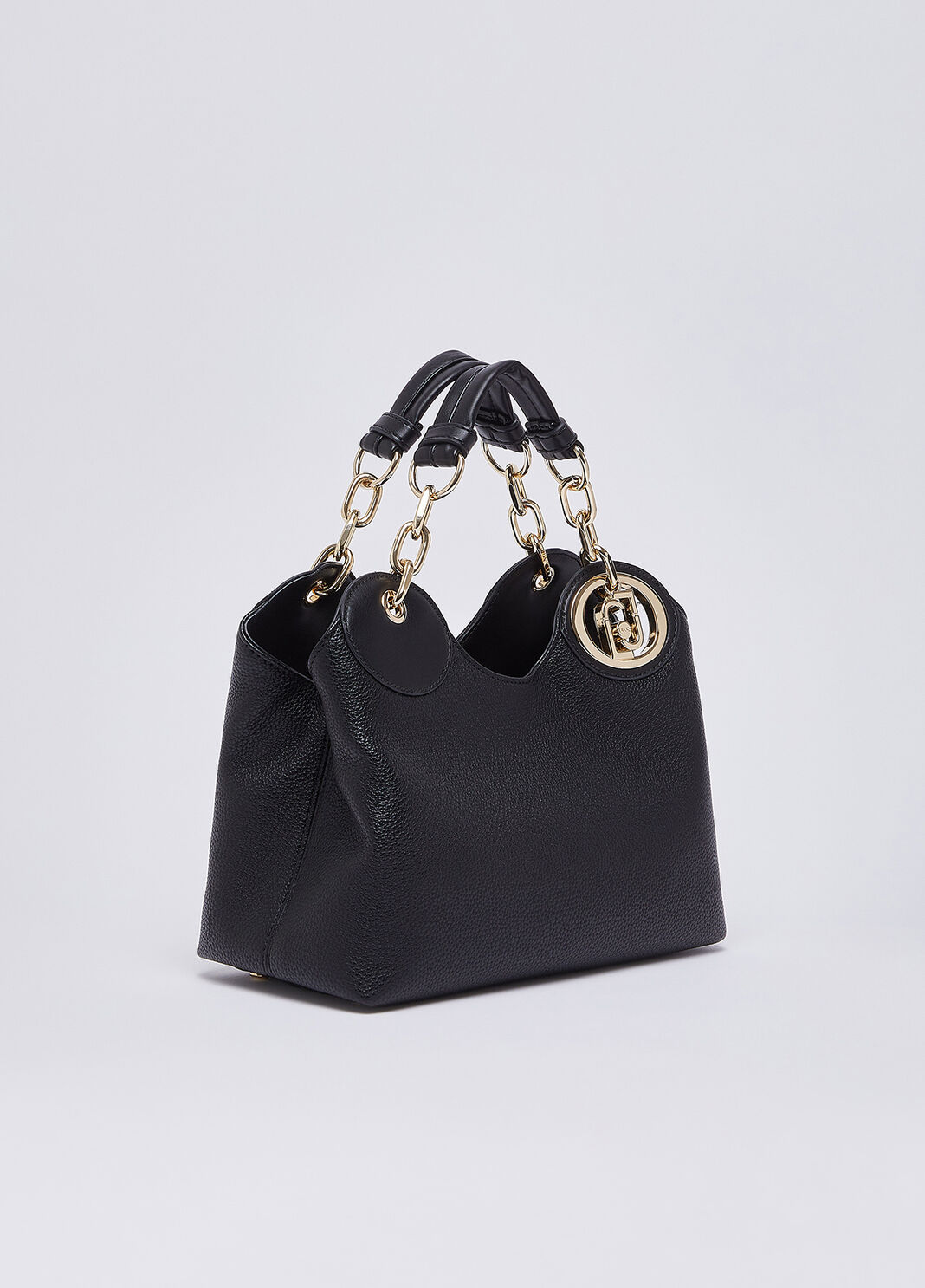 Petit Sac &agrave; Main noir et or Liu Jo - large image number 2