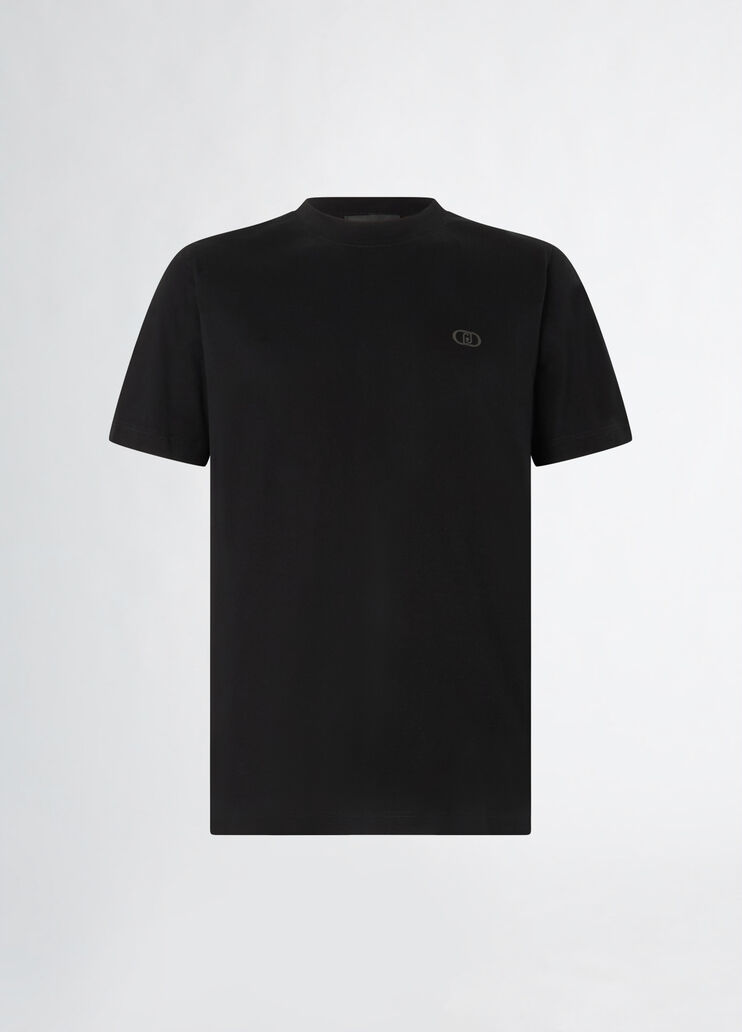 Black t-shirt with logo black Liu Jo - large image number 6 Black t-shirt with logo black Liu Jo - large image number 6