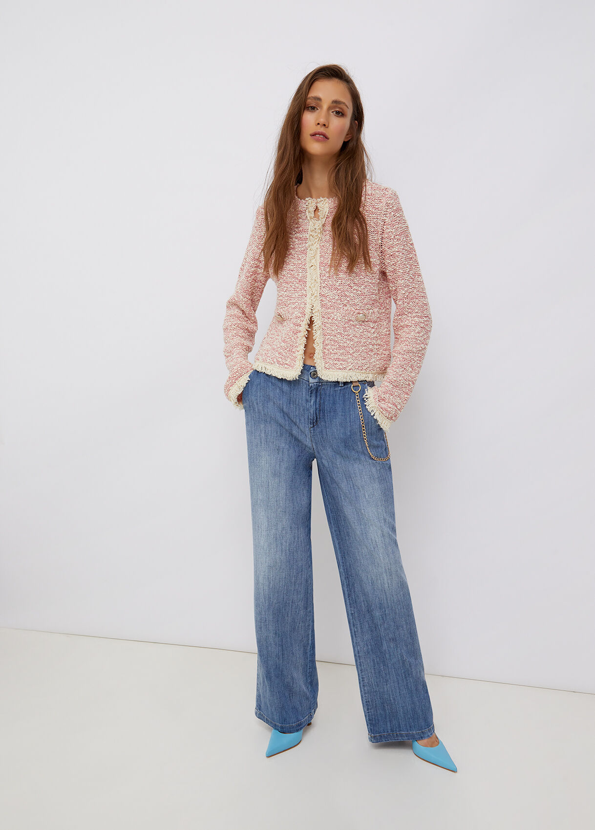 Giacca in maglia bouclé