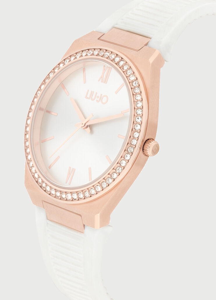 Наручные часы с силиконовым ремешком Серый оттенка стали Liu Jo - large image number 1