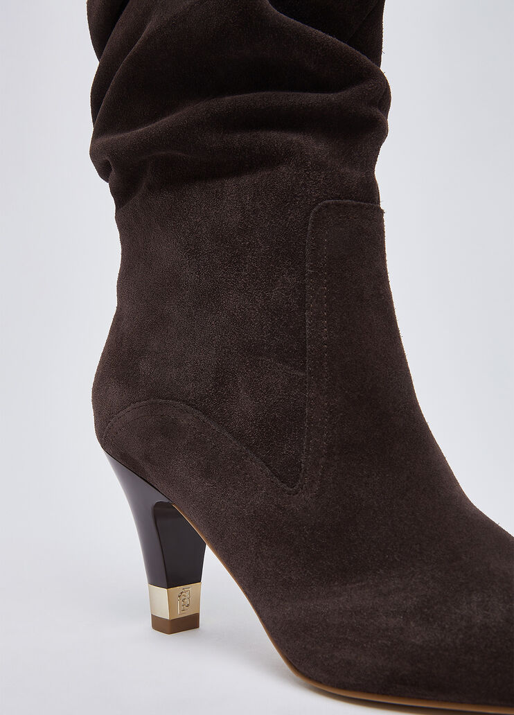 Soft suede boots mocha Liu Jo - medium