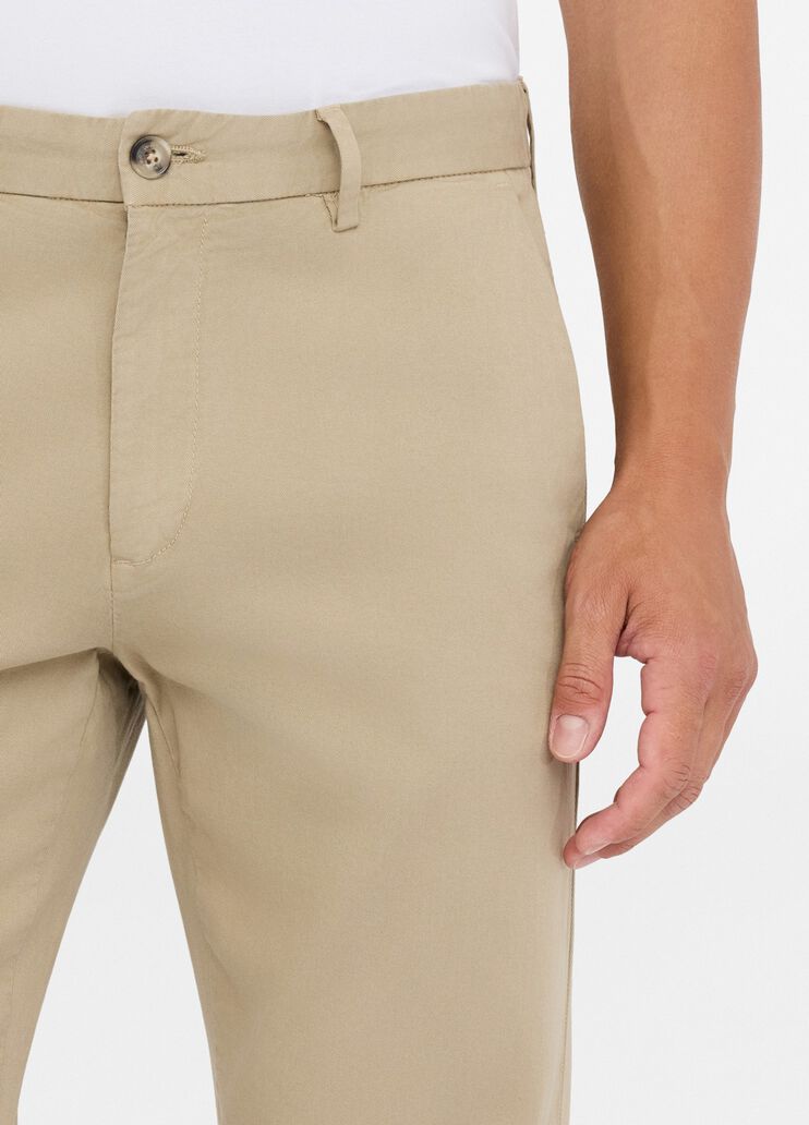 Pantalones chinos de algodón beige Liu Jo - large image number 2 Pantalones chinos de algodón beige Liu Jo - large image number 2