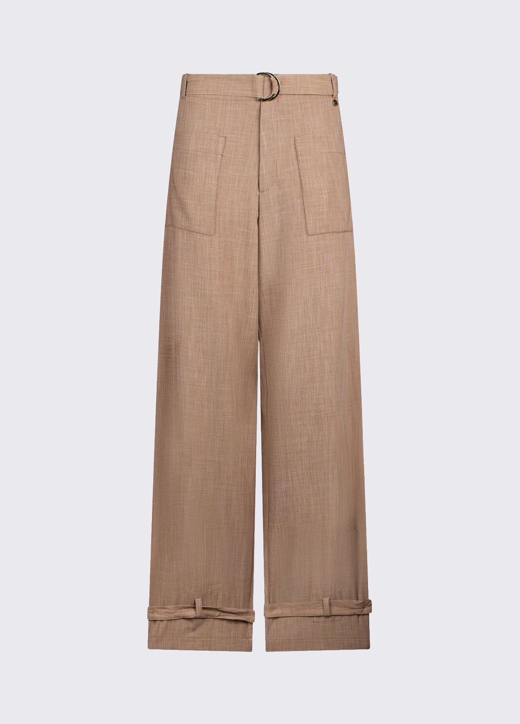 Hose aus meliertem Stoff Biscuit Liu Jo - large image number 6