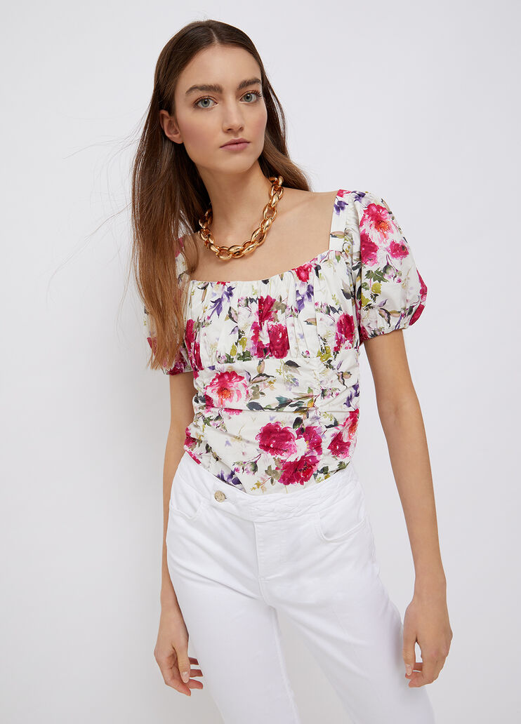 Топ с цветочным принтом цветочный принт Liu Jo - large image number 0
