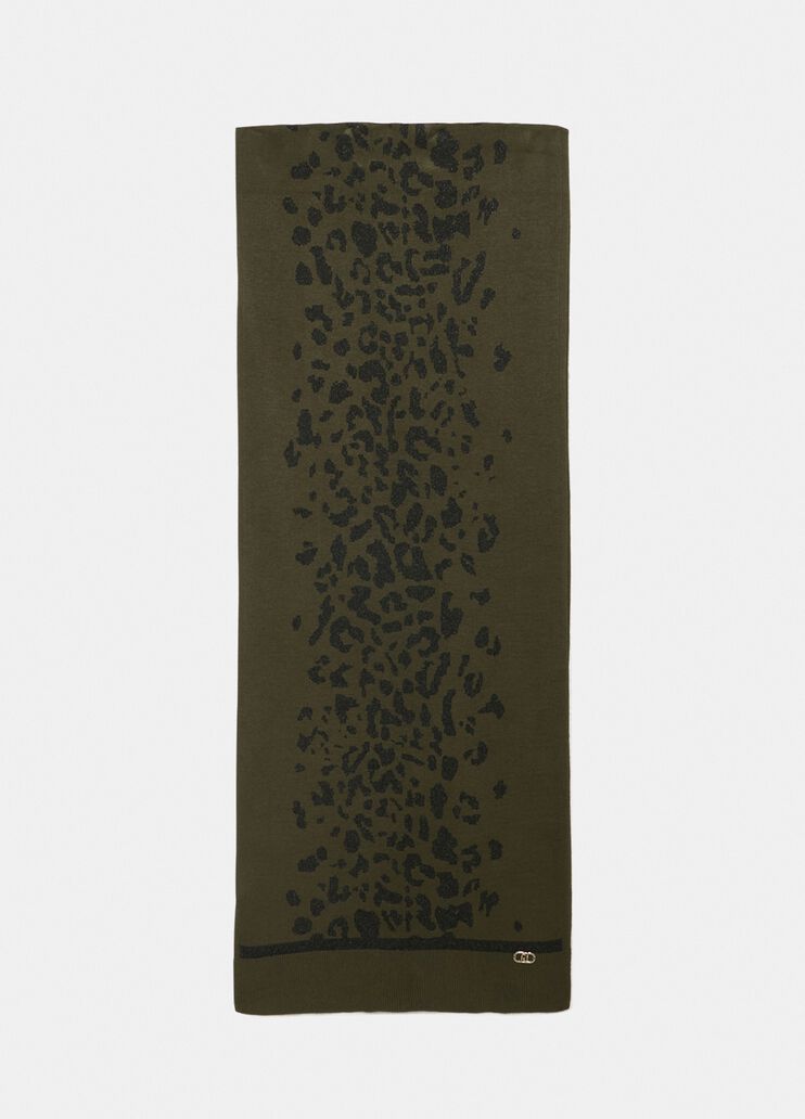 Liu Jo Better scarf olive green Liu Jo - large image number 2