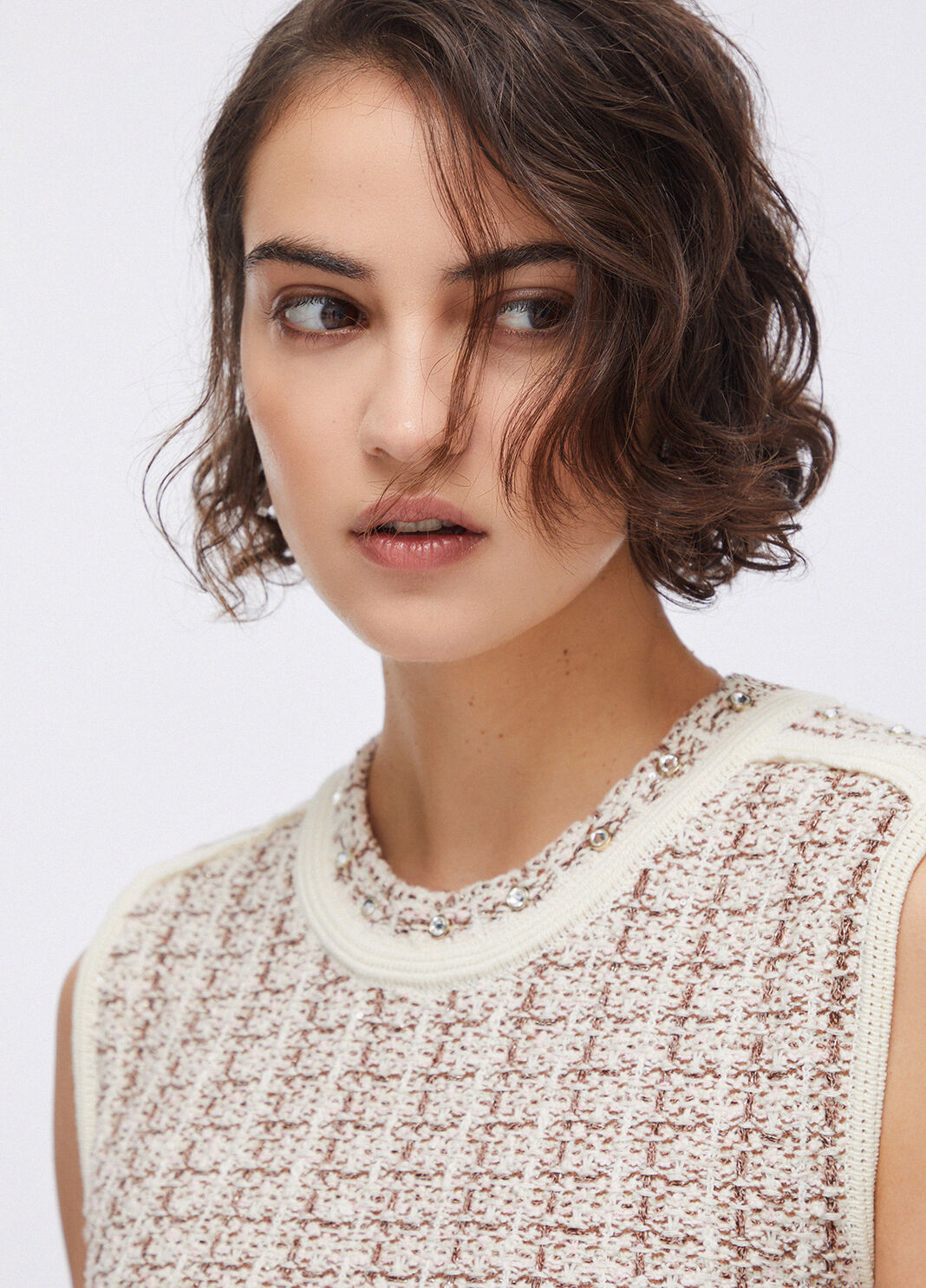 Kurzes Strickkleid Beige Liu Jo - large image number 4