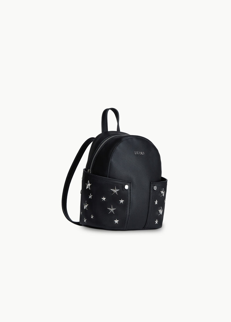 Rucksack mit Sternen Schwarz Liu Jo - large image number 2 Rucksack mit Sternen Schwarz Liu Jo - large image number 2