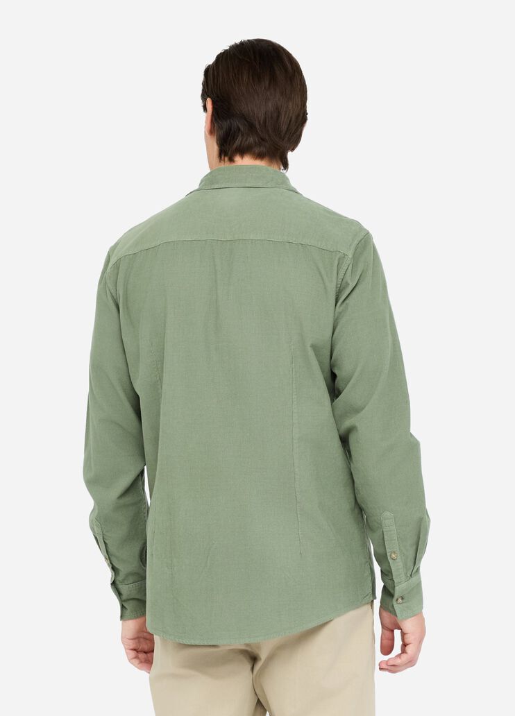 Hemd aus Samt Militärgrün Liu Jo - large image number 1