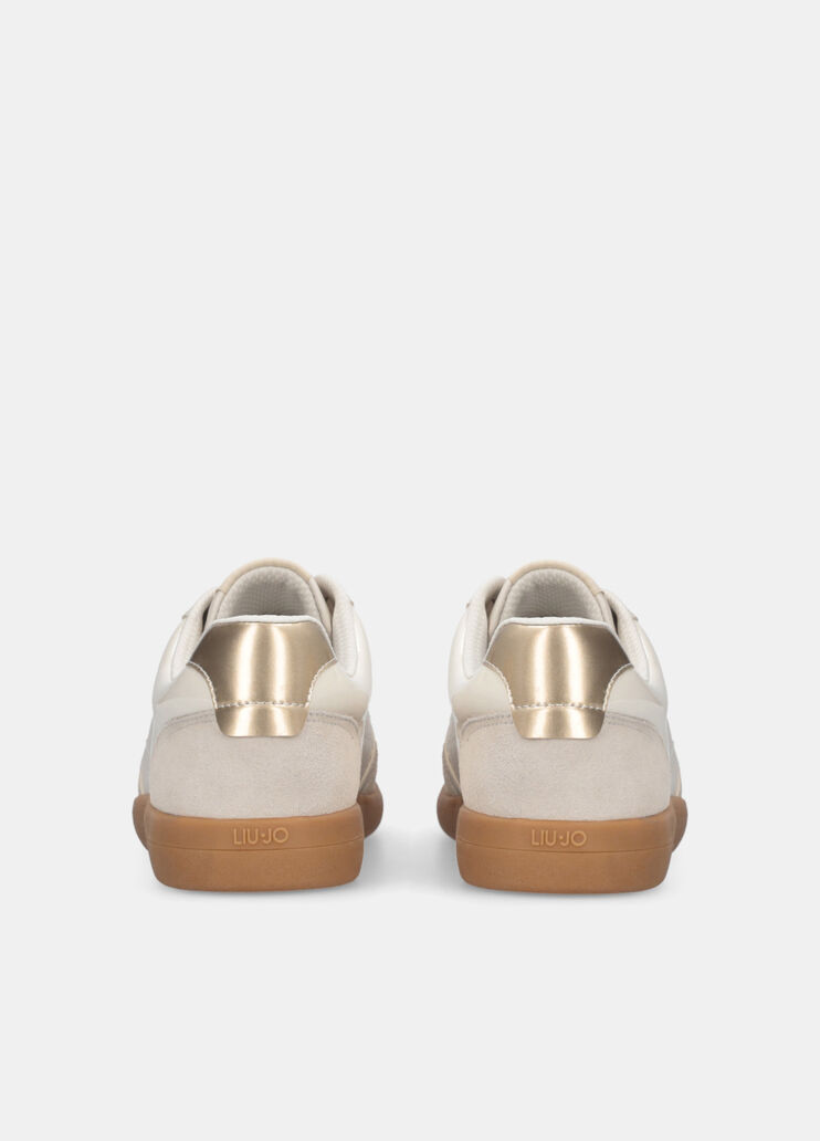 Leather sneakers milk Liu Jo - large image number 7