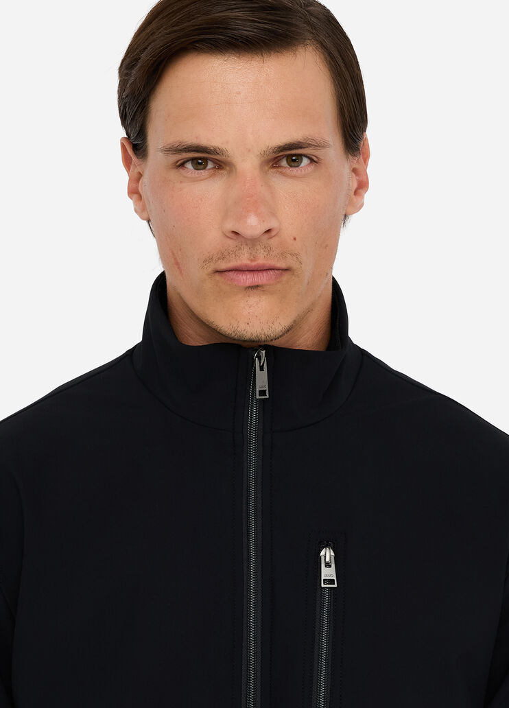 Bomber de tejido t&eacute;cnico negro Liu Jo - large image number 2