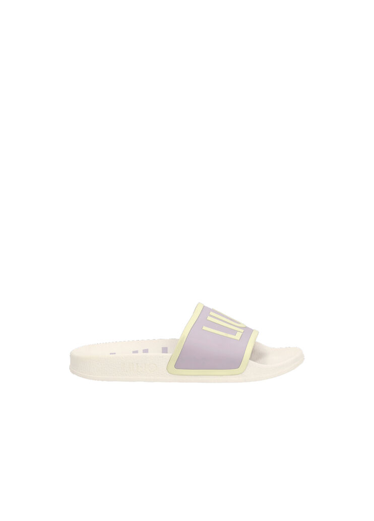 Slippers with logo lilac/lemon Liu Jo - large image number 0