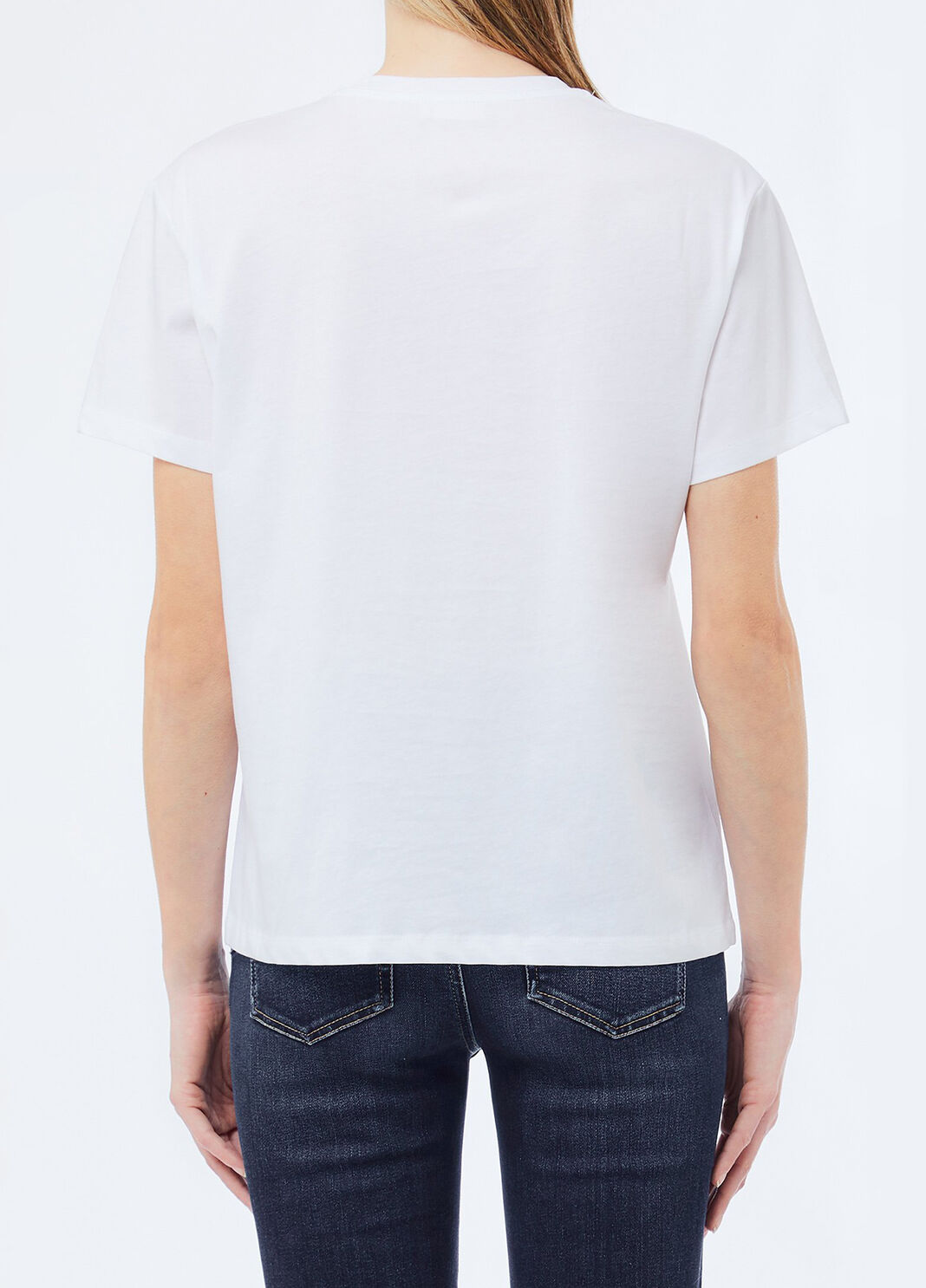 T-Shirt mit Applikationen Wei&szlig;/Herz Liu Jo - large image number 1