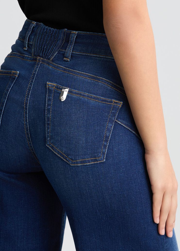 High-rise flared jeans blue denim Liu Jo - large image number 2 High-rise flared jeans blue denim Liu Jo - large image number 2