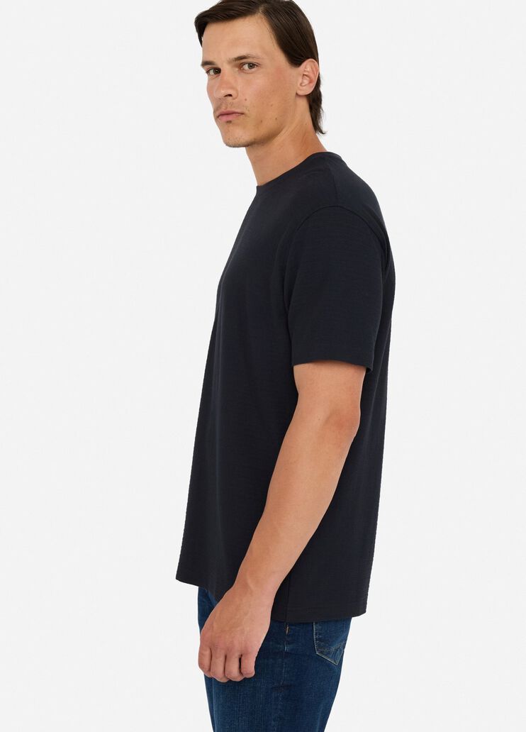 Cotton T-shirt dark blue Liu Jo - large image number 3