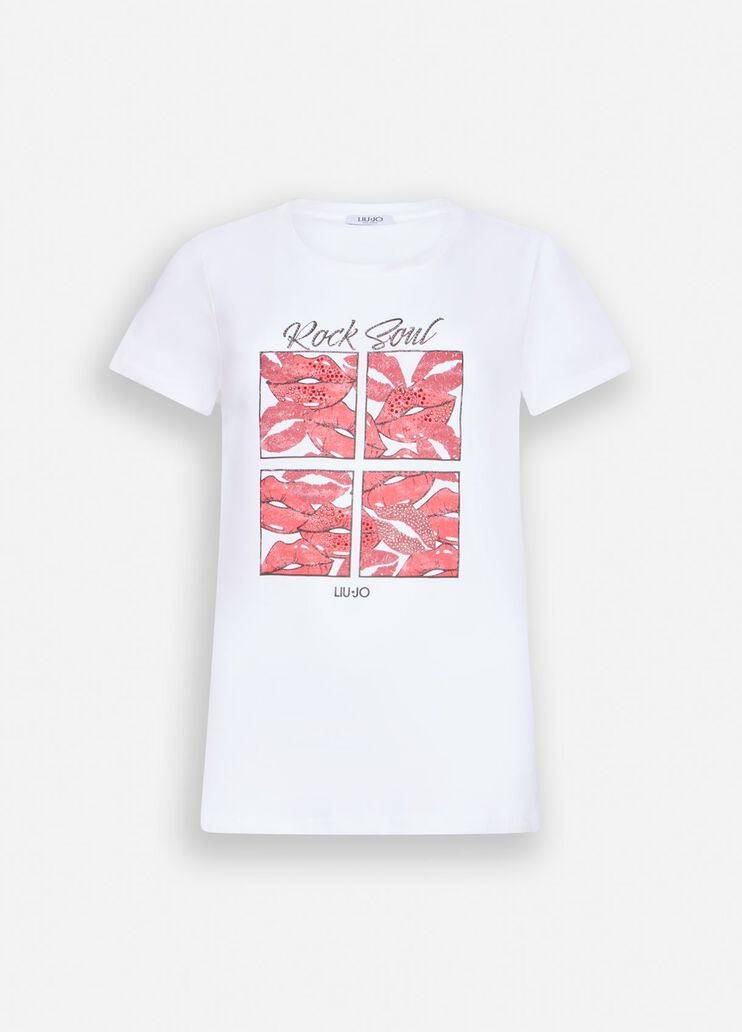 Liu Jo Better T-shirt white Liu Jo - large image number 6 Liu Jo Better T-shirt white Liu Jo - large image number 6