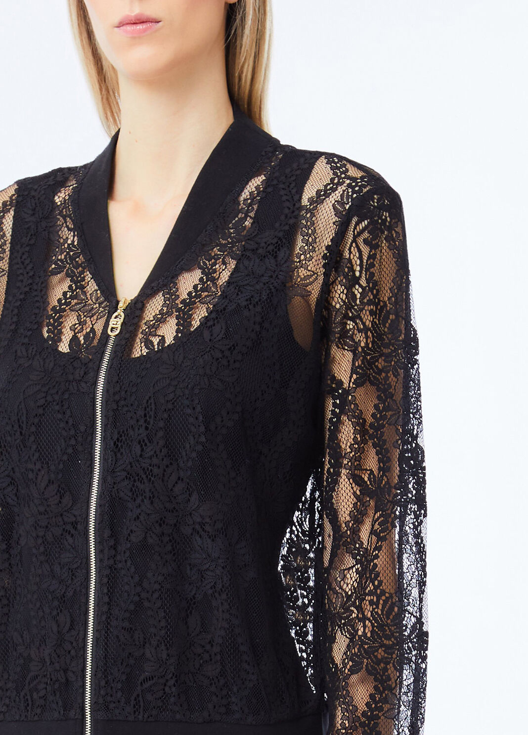 Lace jacket black Liu Jo - large image number 2