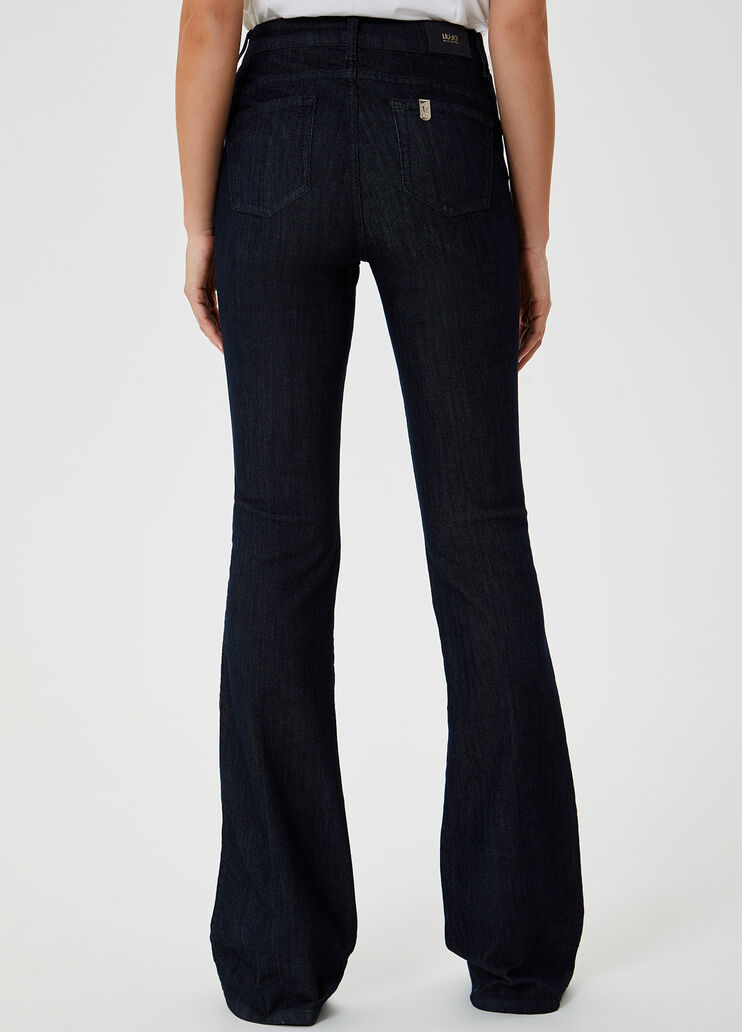 High-rise bell-bottom jeans Normal wash Liu Jo - large image number 1