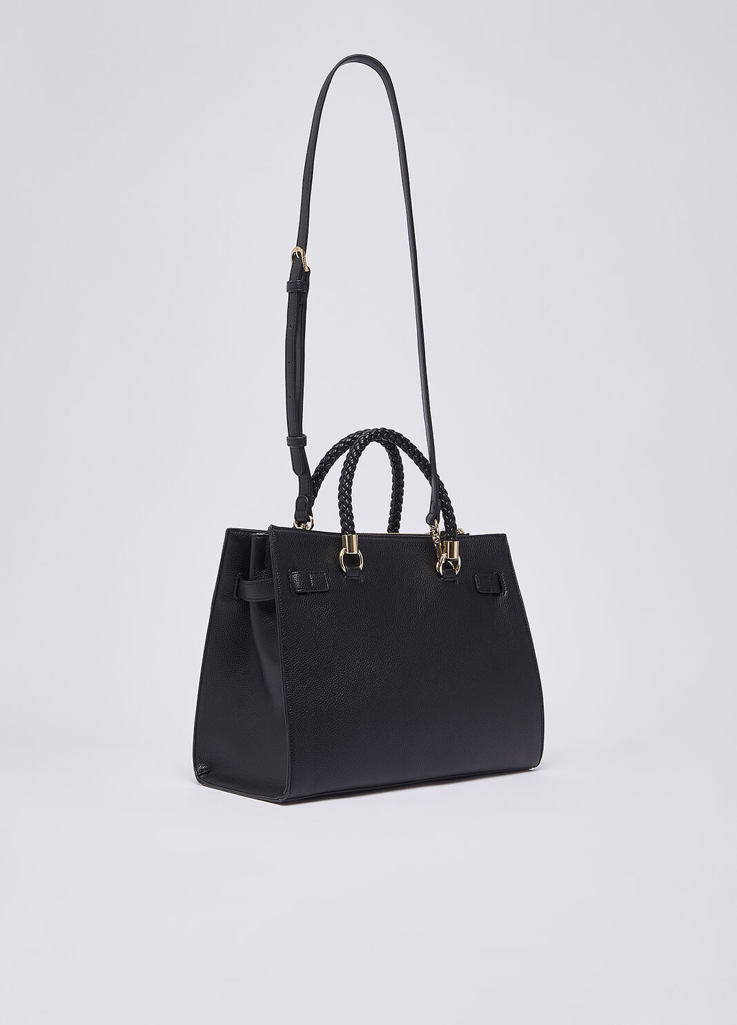 Sacoche format moyen avec charms noir Liu Jo - large image number 3