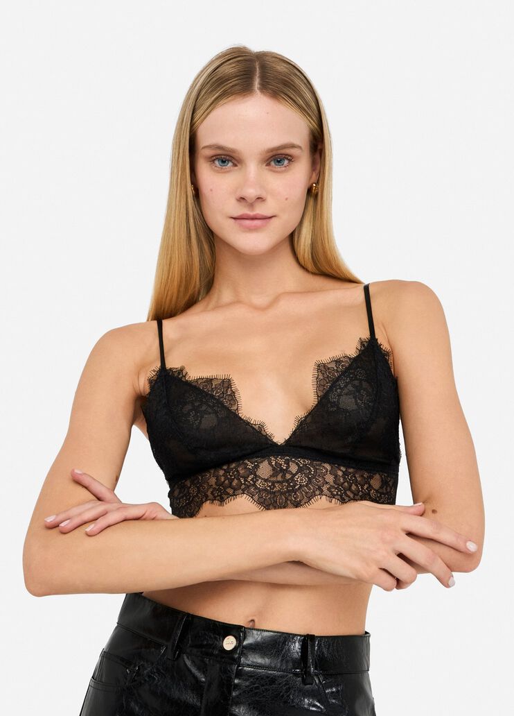Lace top black Liu Jo - medium Lace top black Liu Jo - medium