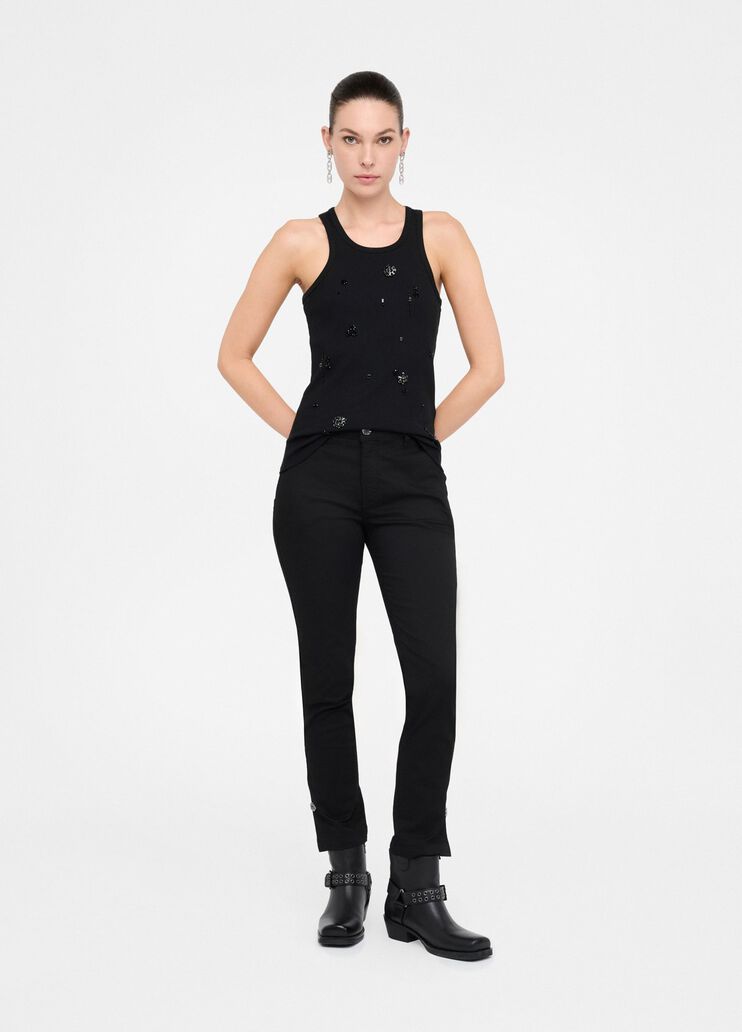 Slim fit chinos black Liu Jo - medium Slim fit chinos black Liu Jo - medium