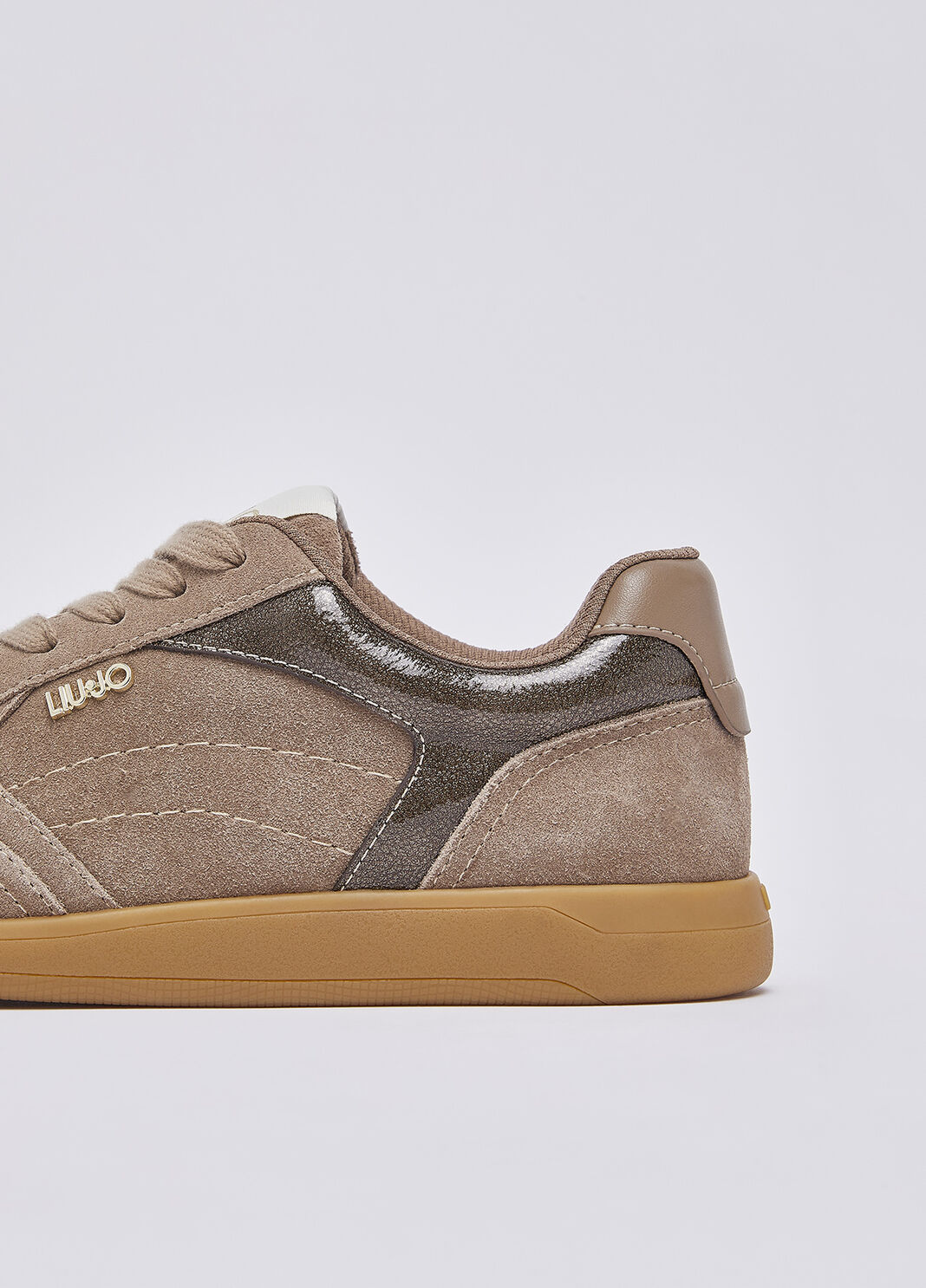 Sneakers in suede havana Liu Jo - large image number 4