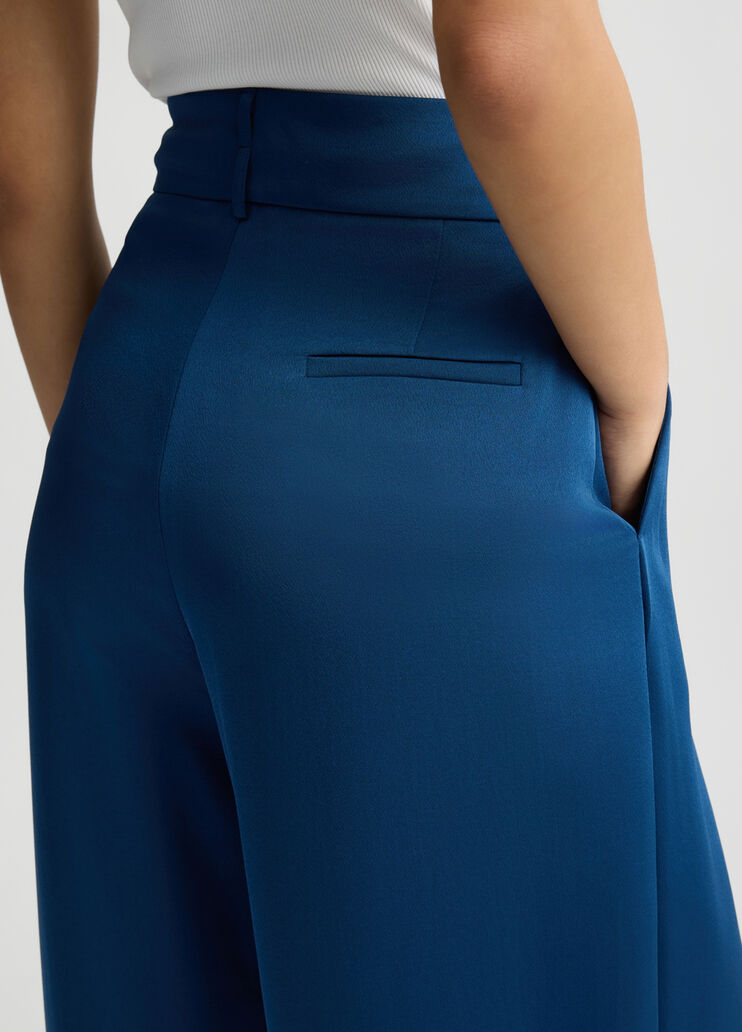 Blue palazzo trousers sapphire blue Liu Jo - large image number 4 Blue palazzo trousers sapphire blue Liu Jo - large image number 4