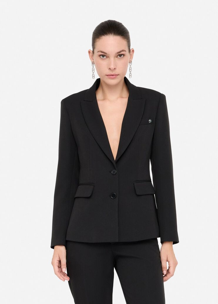 Blazer cintré noir Liu Jo - medium Blazer cintré noir Liu Jo - medium