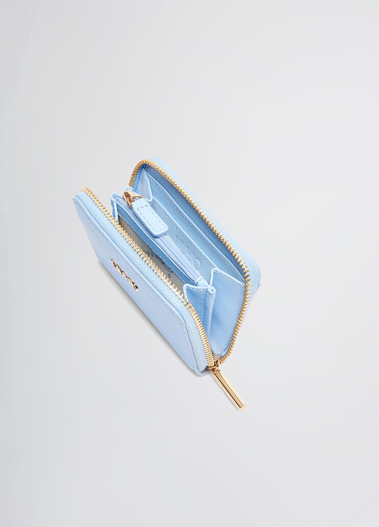 Small zip-around purse light blue Liu Jo - large image number 3 Small zip-around purse light blue Liu Jo - large image number 3