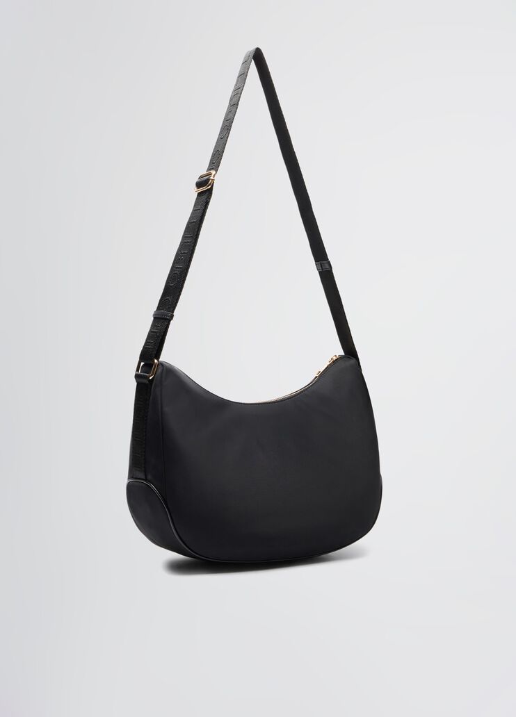 Nylon shoulder bag with chain black Liu Jo - large image number 3 Nylon shoulder bag with chain black Liu Jo - large image number 3