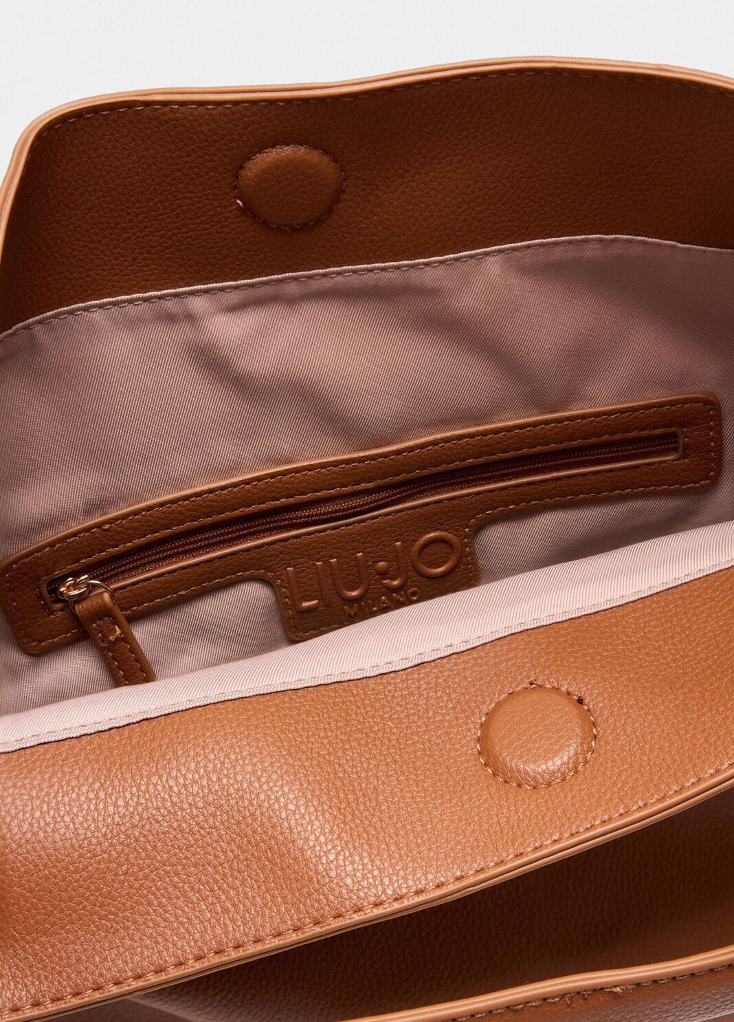 Borsa hobo grande con tracolla pan di zenzero Liu Jo - large image number 4