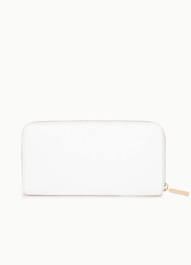 Portafoglio con ricami sangallo Bianco lana Liu Jo - large image number 2