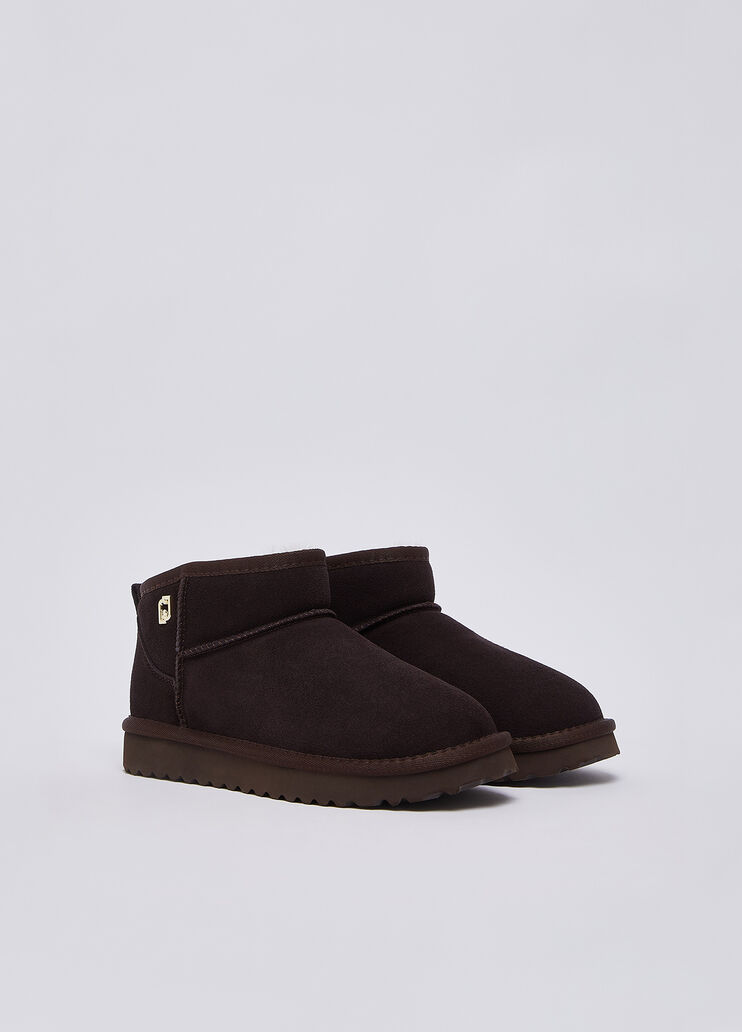 Ankle boots in suede mocha Liu Jo - medium
