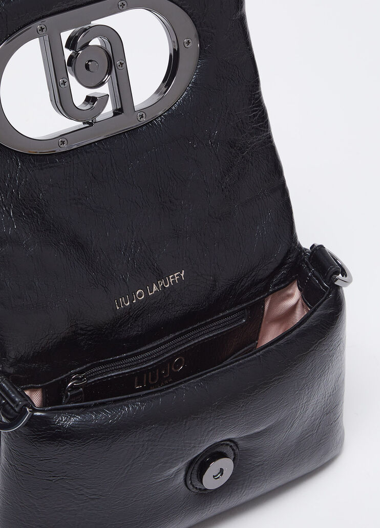 LaPuffy small bag with rhinestones black Liu Jo - large image number 6 LaPuffy small bag with rhinestones black Liu Jo - large image number 6