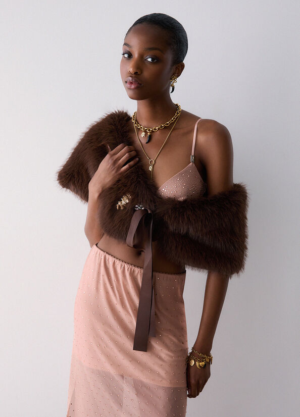 scooter brown dress Way Back In Faux Suede Mini Color:Silver As Picture Express Drop Waist Dress watercolor