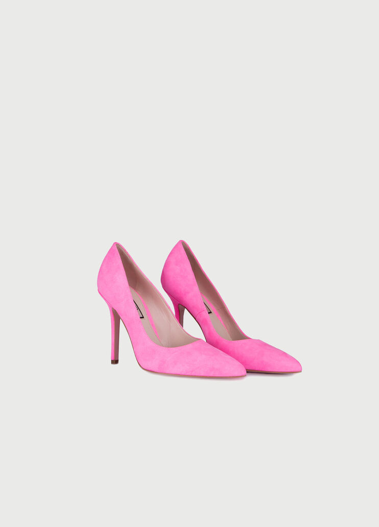 Suede court shoes Fuchsia Liu Jo - large image number 2 Suede court shoes Fuchsia Liu Jo - large image number 2