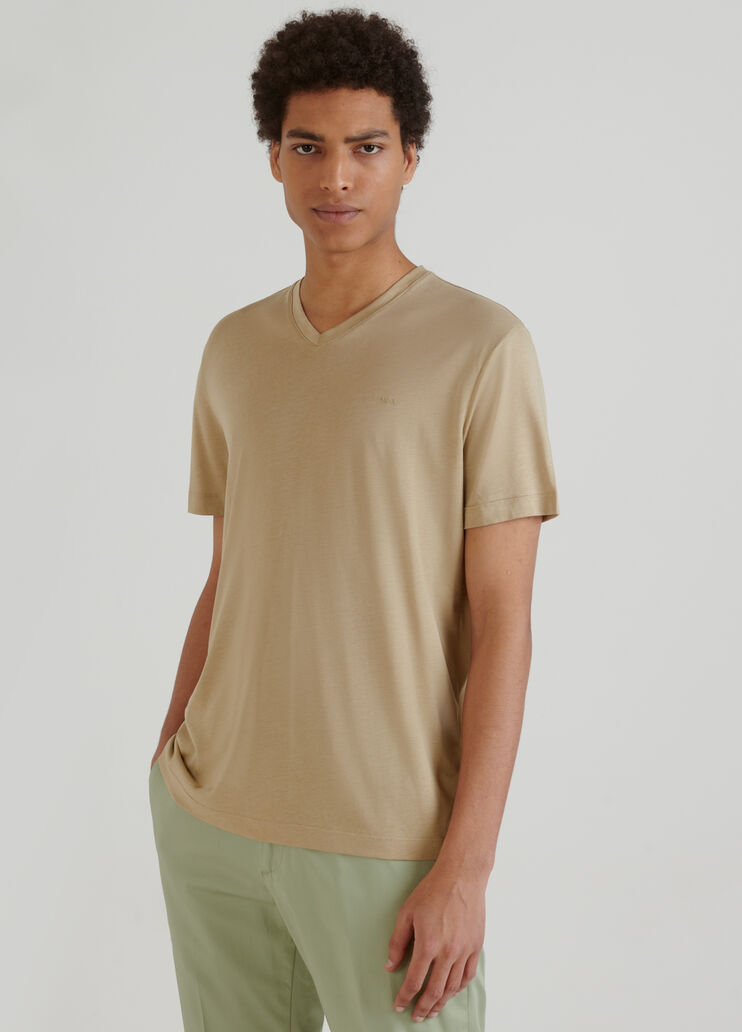 T-shirt con scollo a V  Liu Jo - large image number 0 T-shirt con scollo a V  Liu Jo - large image number 0