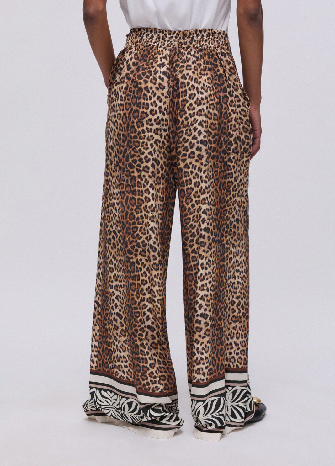 Hose mit Animal-Print Animalier Liu Jo - large image number 1