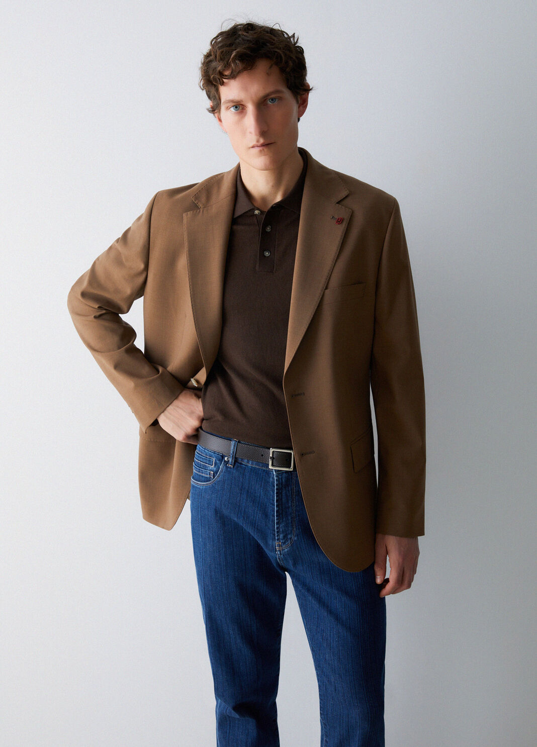 Veste en laine fra&icirc;che gingembre Liu Jo - large image number 2