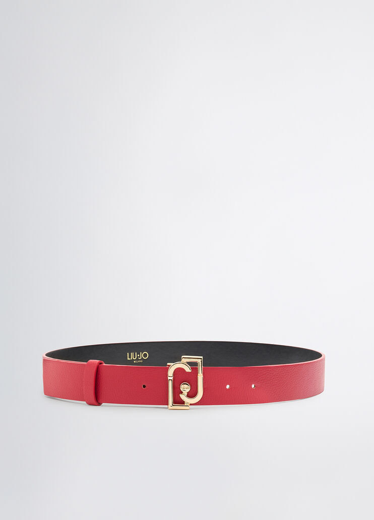 Red belt with logo red Liu Jo - medium Red belt with logo red Liu Jo - medium