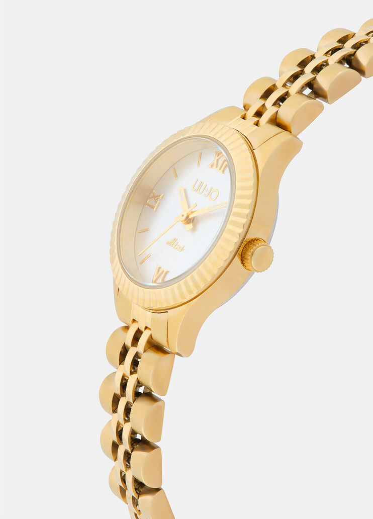 Armbanduhr aus Stahl gold Liu Jo - medium Armbanduhr aus Stahl gold Liu Jo - medium