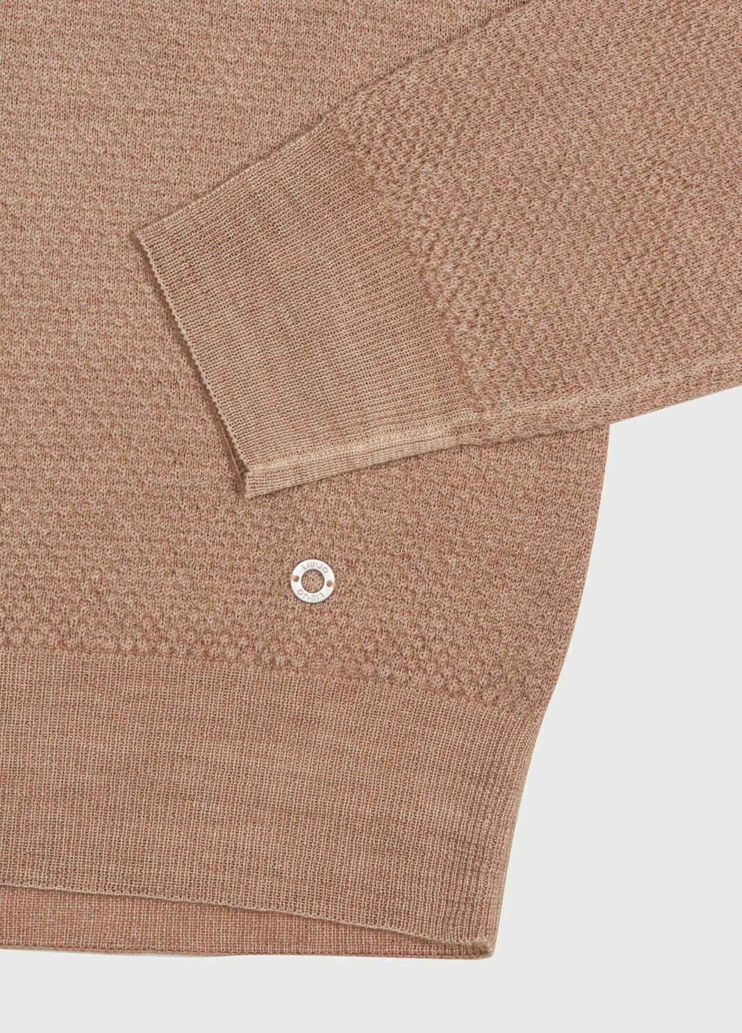 Honeycomb turtleneck Mud Liu Jo - large image number 3