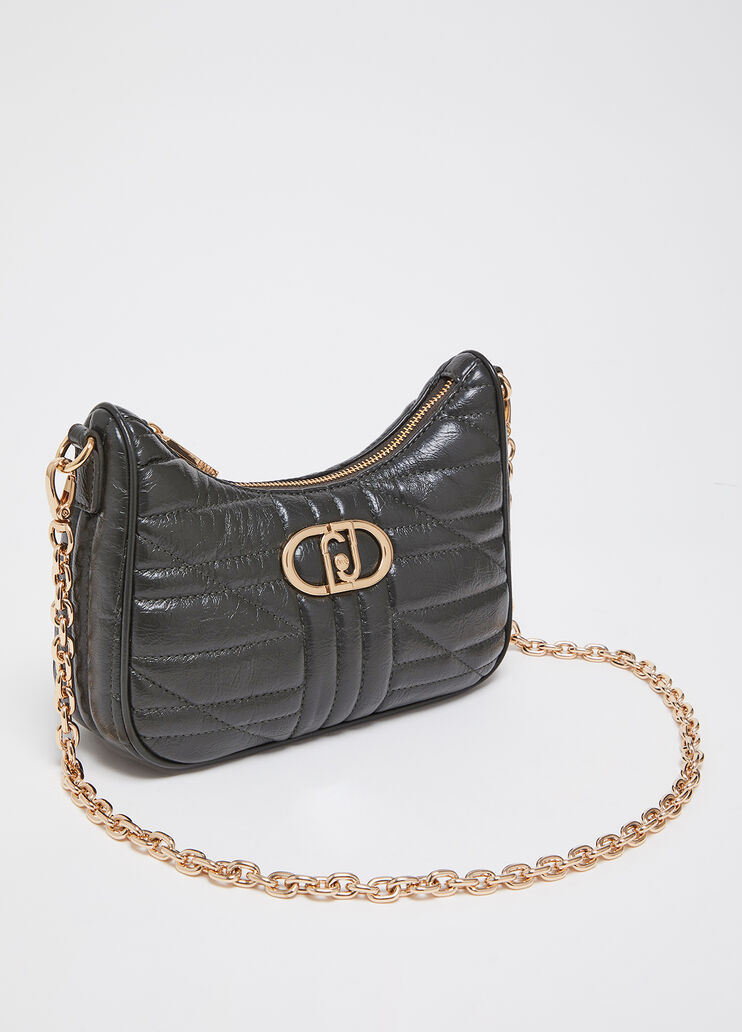 Bolso hobo pequeño guateado verde Liu Jo - large image number 1