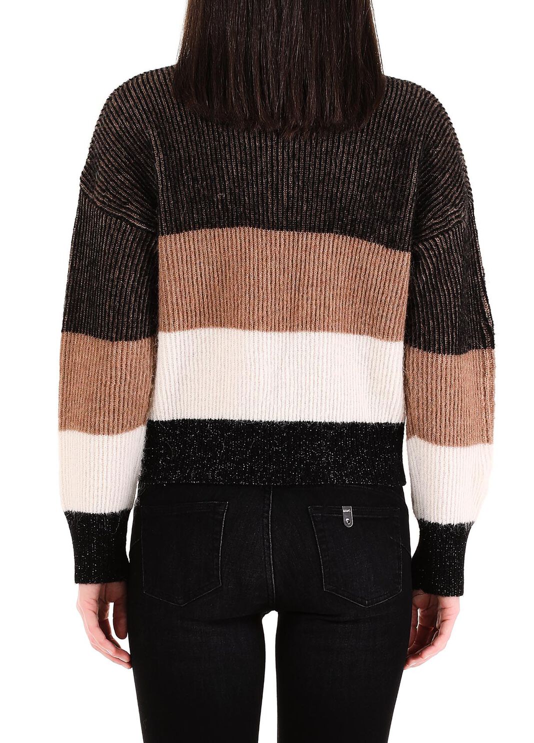 Pull &agrave; rayures color-block Liu Jo - large image number 1